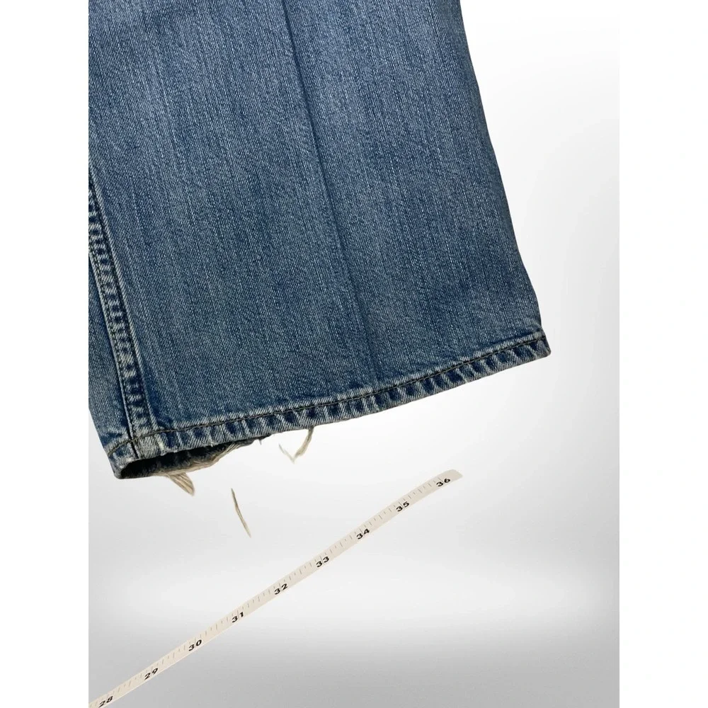 Vintage Y2K Tommy Hilfiger Red Label Carpenter‎ Jeans Mens 32x30 Wide Leg Denim